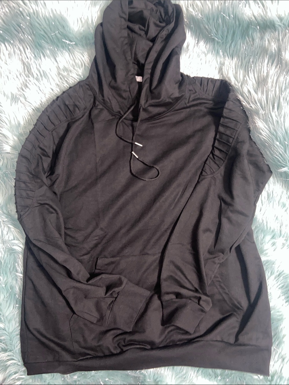 Coofandy Men's Black Hoodie